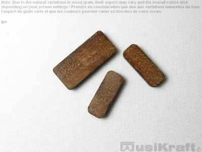 Ipe wood inserts (set)
